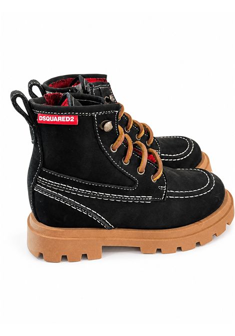 Anfibi con logo DSQUARED2 JUNIOR | 836541